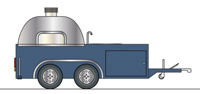 The Drago Pizza Trailer