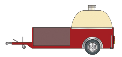 Pheonix Plus Pizza Trailer